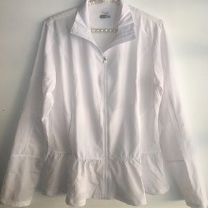 Fila peplum dryfit jacket